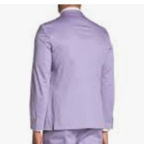 SAVILE ROW CO Slim Fit Blazer Jacket 40R Pants 38R - Picture 3 of 6